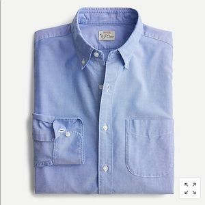 Jcrew Slim L light blue Oxford cotton button down